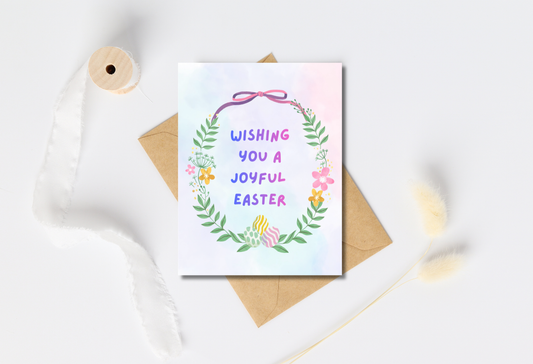 Happy easter - greeting card