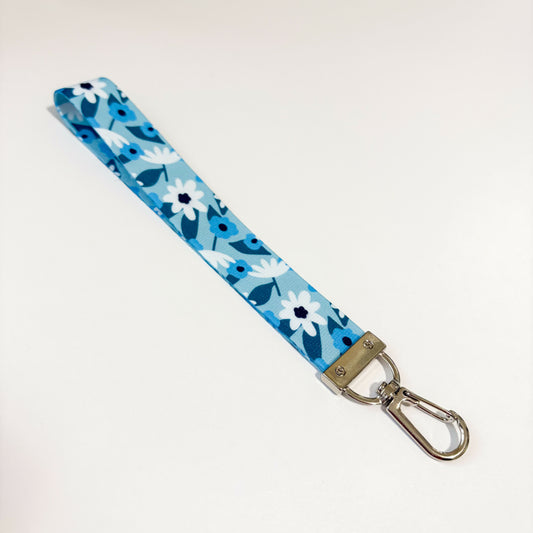 DMB 706 - Blue Floral Lanyard