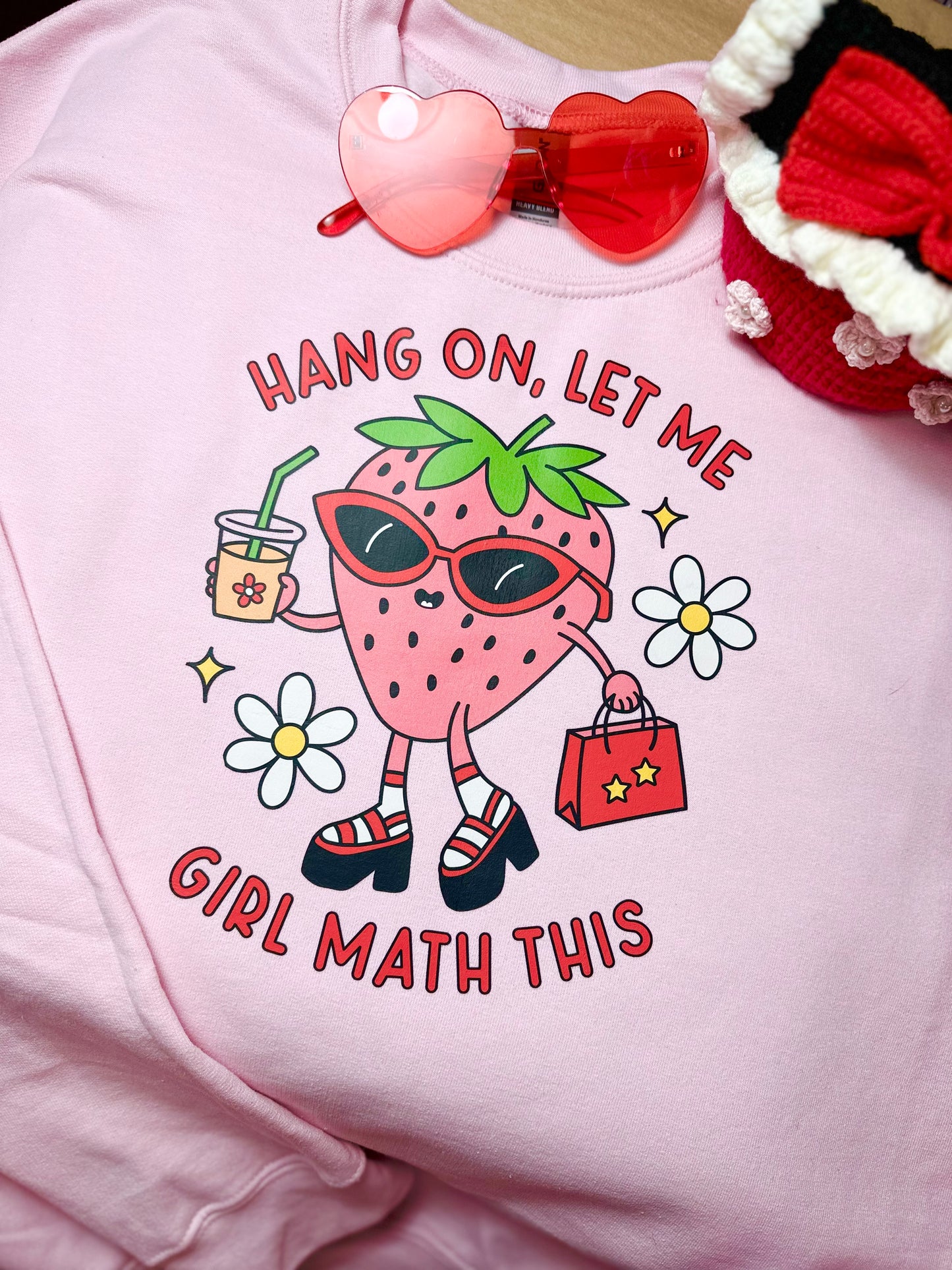 Girl math crewneck