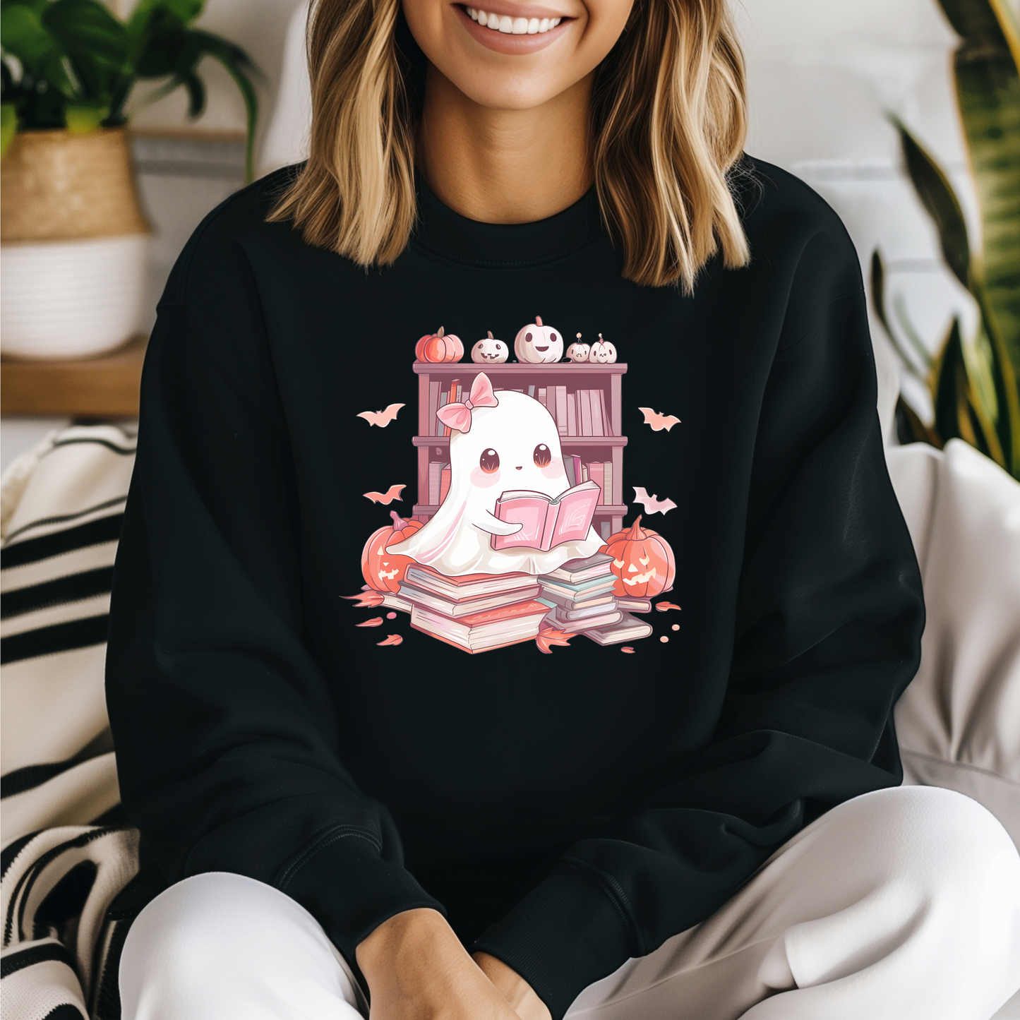 Bookworm cutie crewneck and tshirt