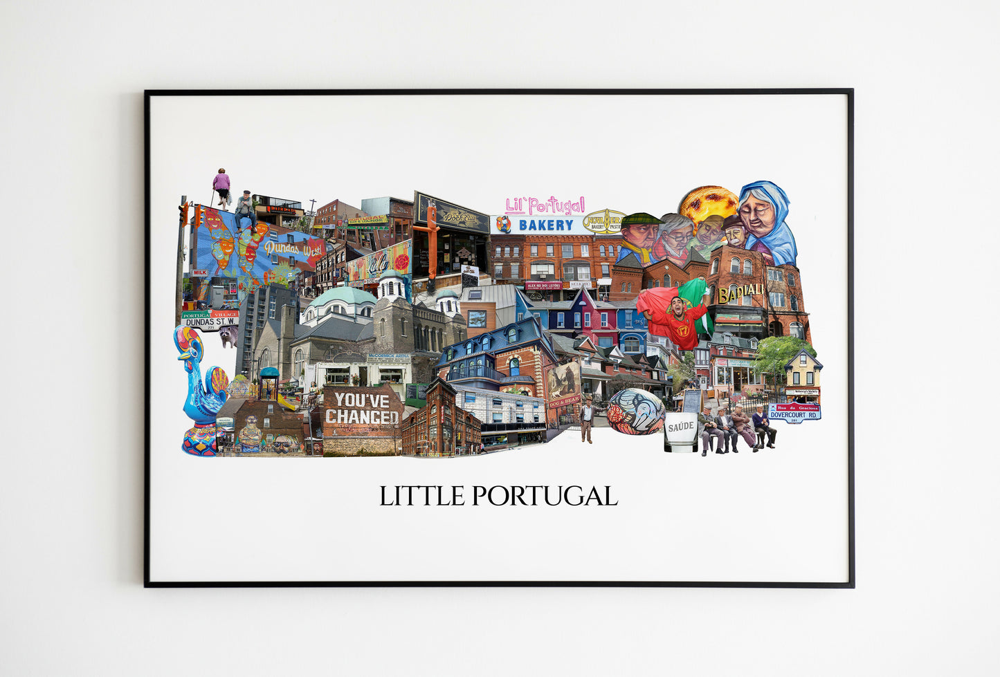 LWCS 22- 8.5 x 11 Little Portugal Print