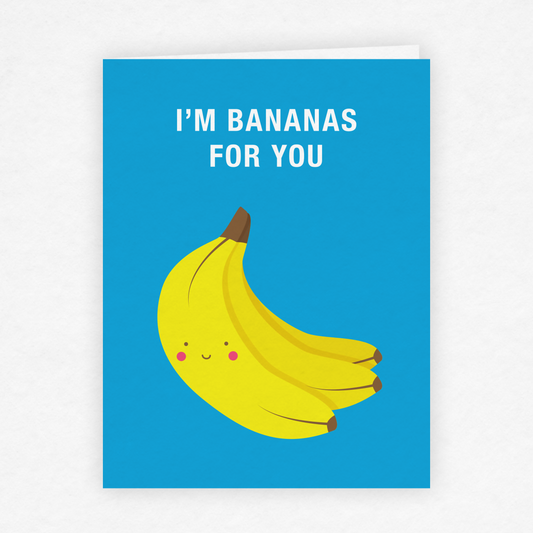 DMB 104 - I'm Bananas for You Greeting Card for Anniversary