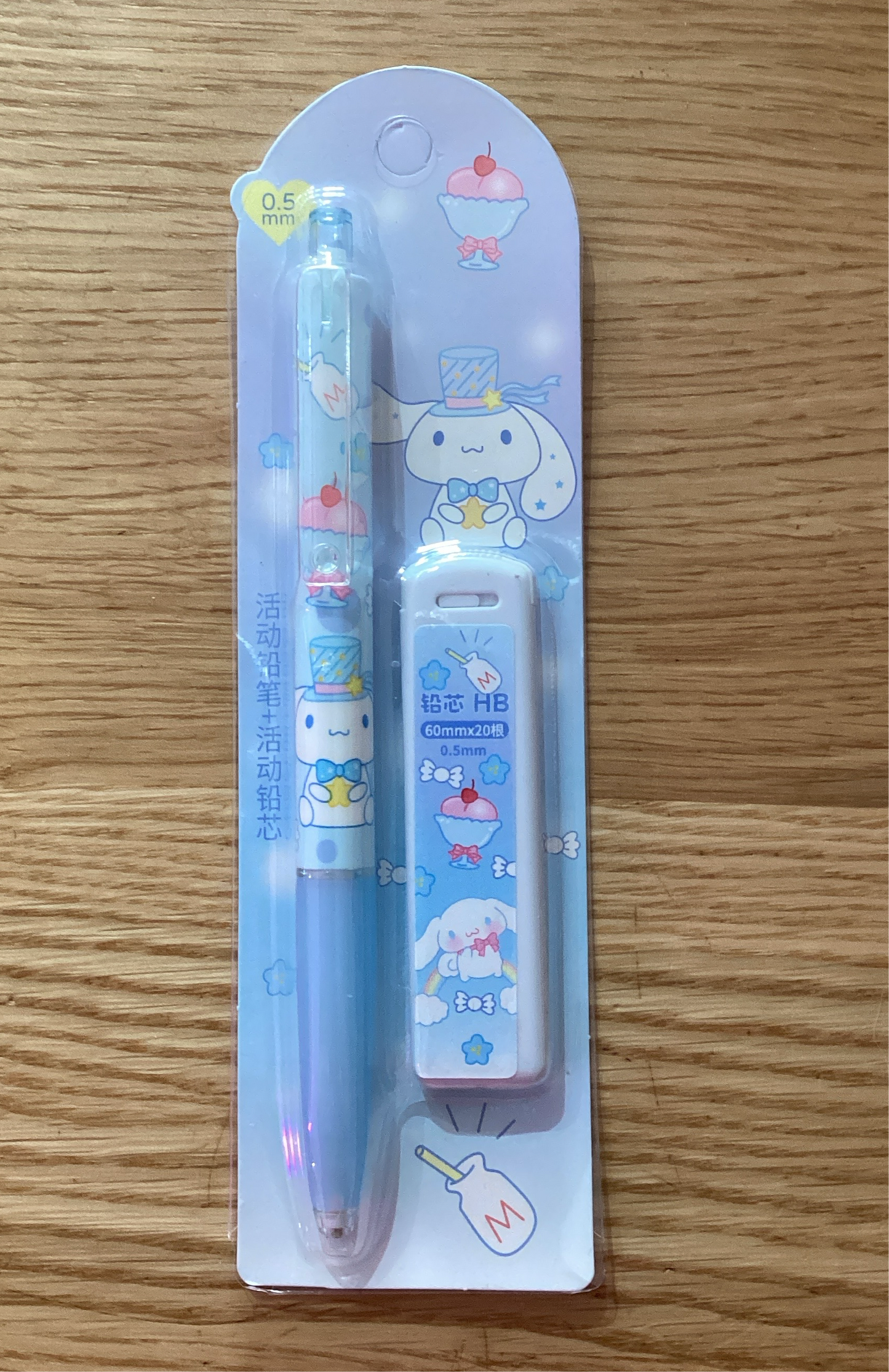 Sanrio -Melody, Kuromi, Cinnamoroll, Pochacco Mechanical Pencil 0.5mm