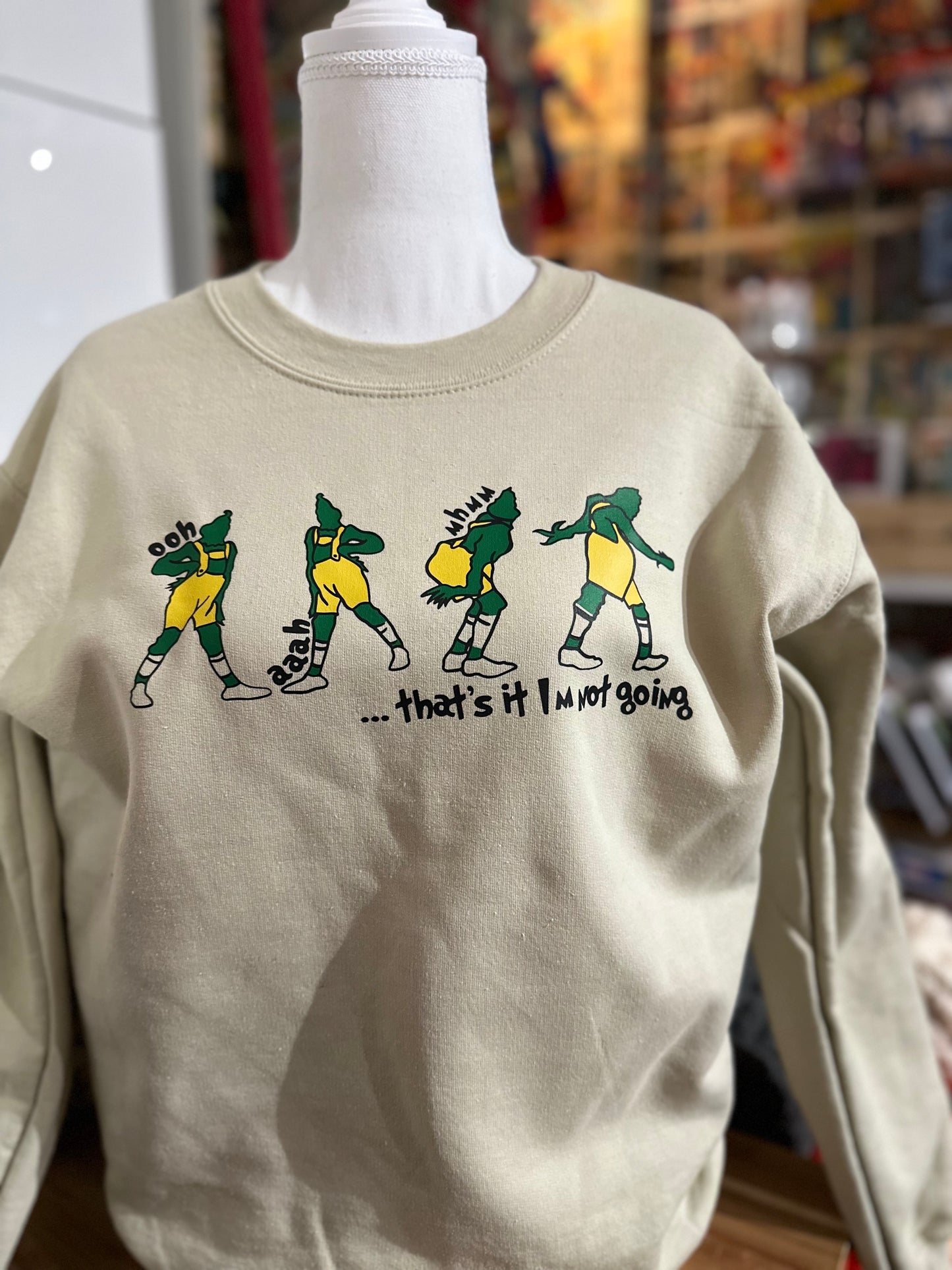 Grinch not going crewneck