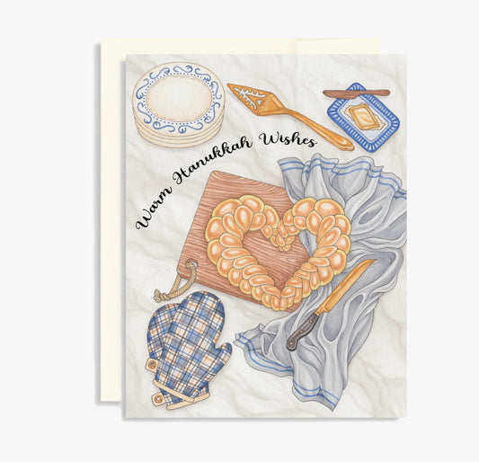 Challah greeting card