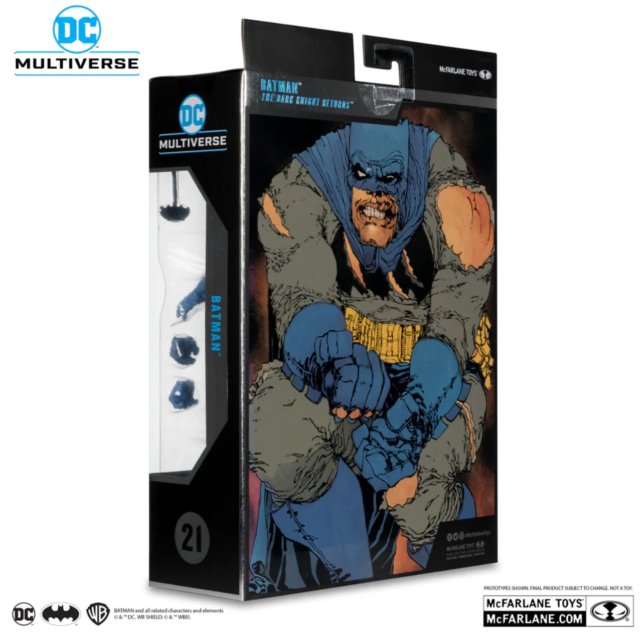 McFarlane Collector Edition Wave 7 Batman Dark Knight Returns Battle Damage Blue Outfit 7-Inch Action Figure