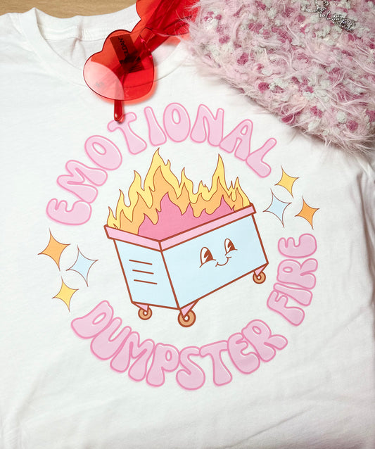 Emotional dumpster fire T-shirt
