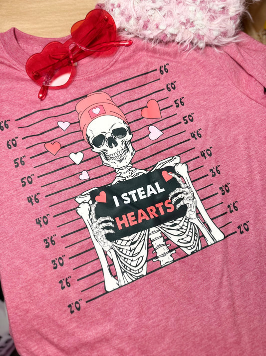 I steal hearts T-shirt