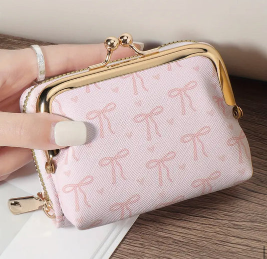 Pink Bows wallet