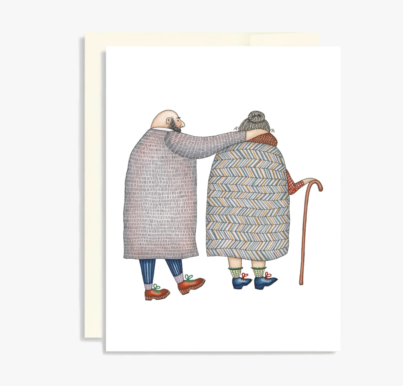 Couple greeting card