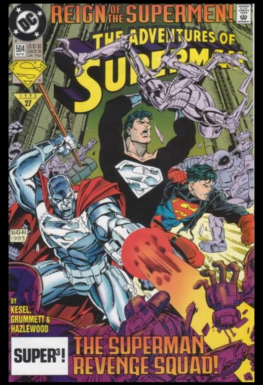 Adventures of Superman Vol 1 #504