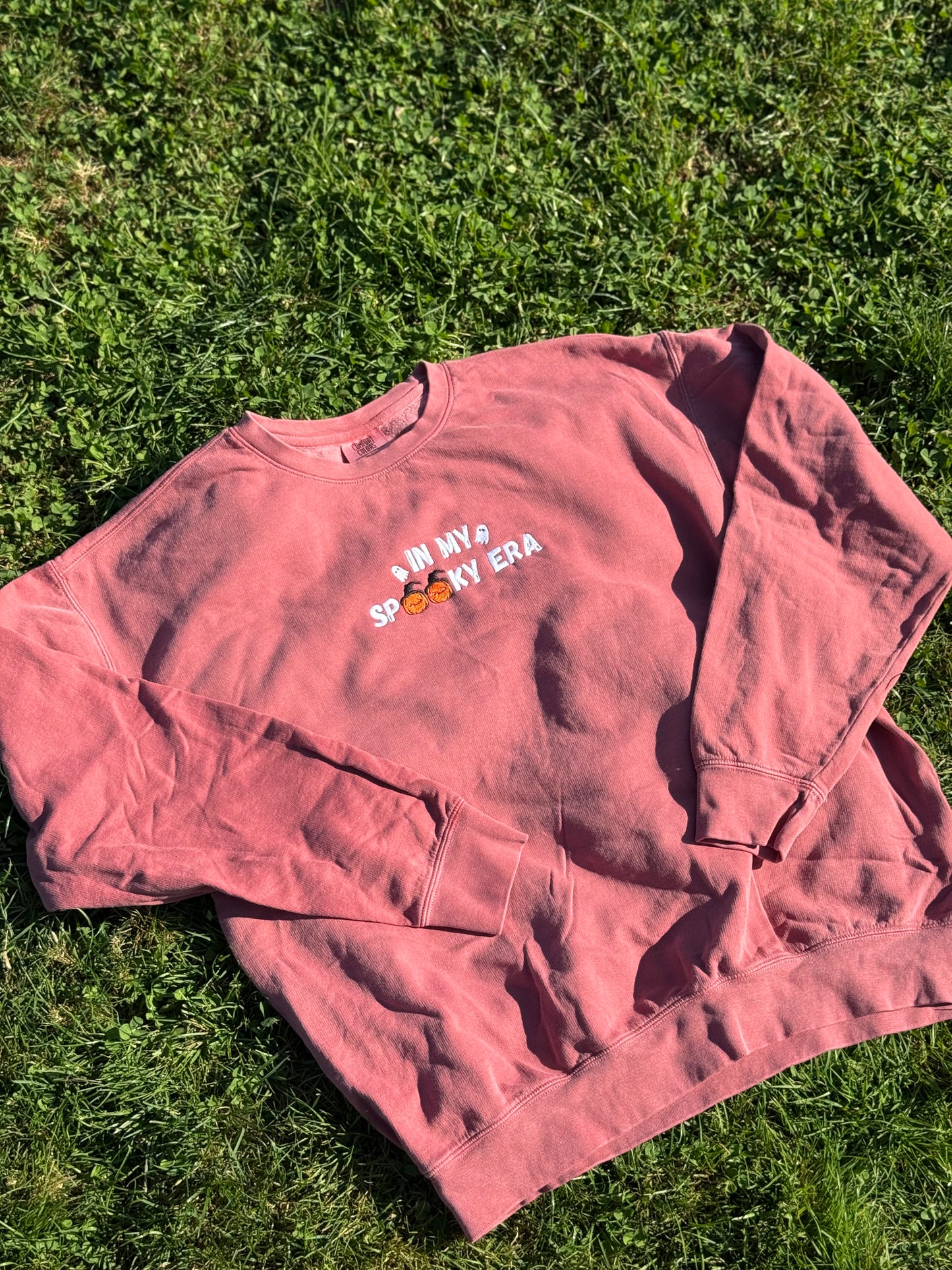 In my spooky era - embroidered crewneck