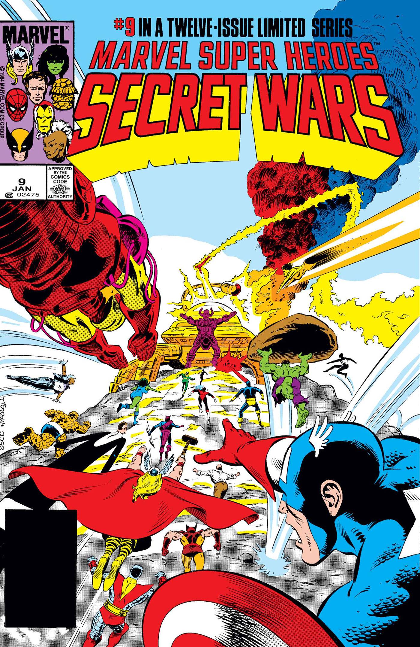 MSH SECRET WARS #9 FACSIMILE ED FOIL VAR