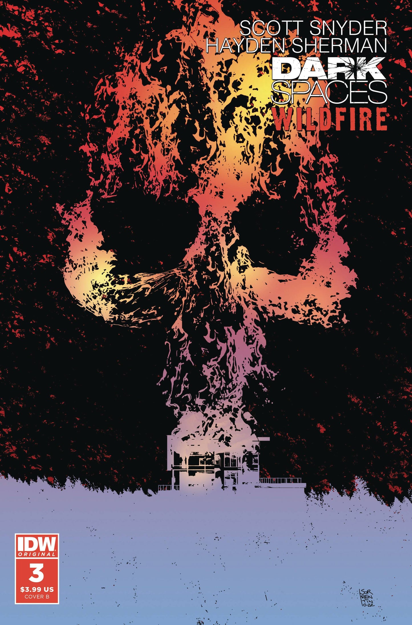 DARK SPACES WILDFIRE #3 CVR B SORRENTINO