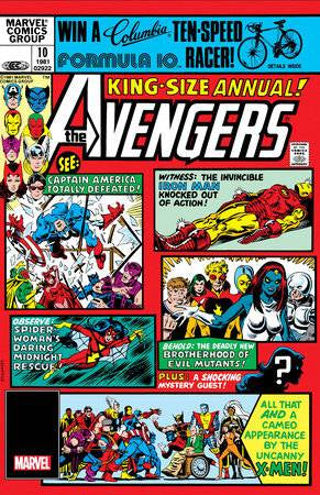 AVENGERS ANNUAL #10 FACSIMILE ED FOIL VAR