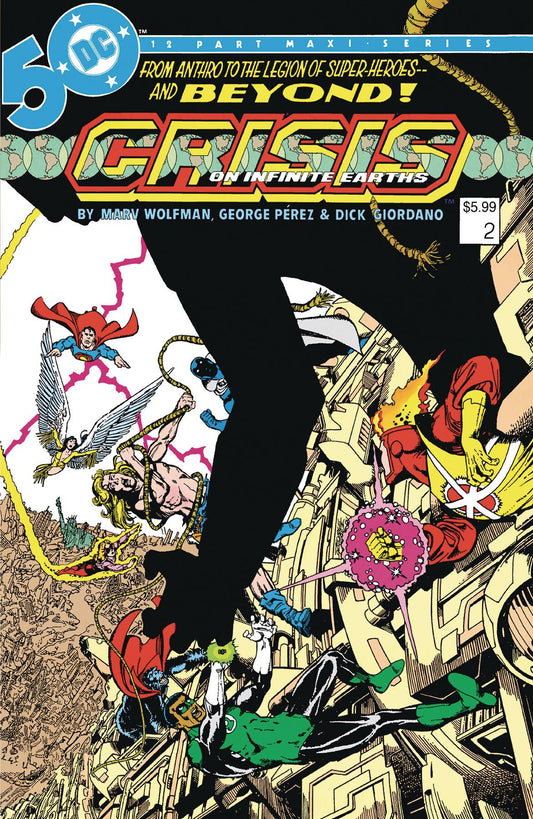 CRISIS INFINITE EARTHS #2 (OF 12) FACS-ED CVR B PEREZ FOIL