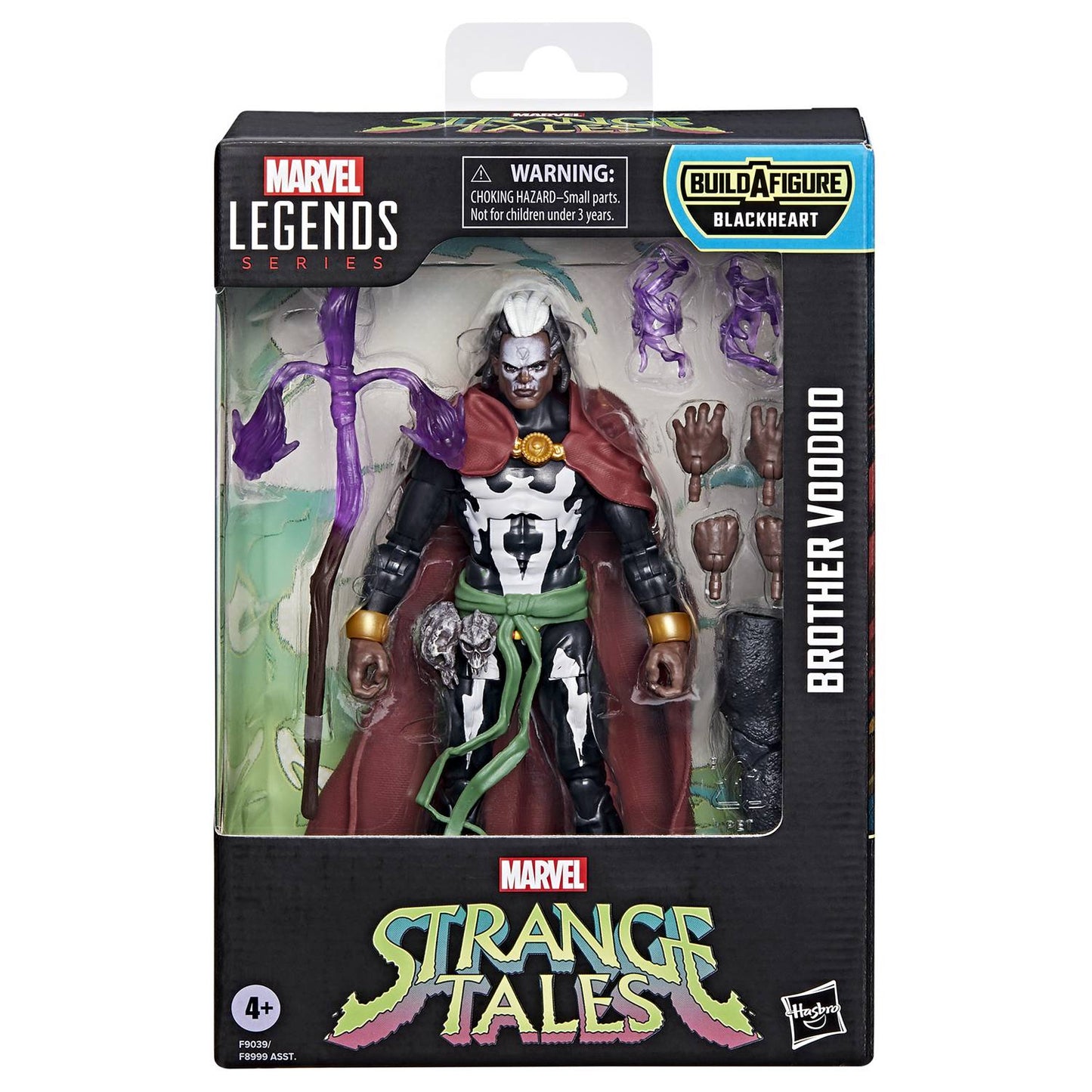 MARVEL LEGENDS STRANGE TALES 6IN BROTHER VOODOO AF