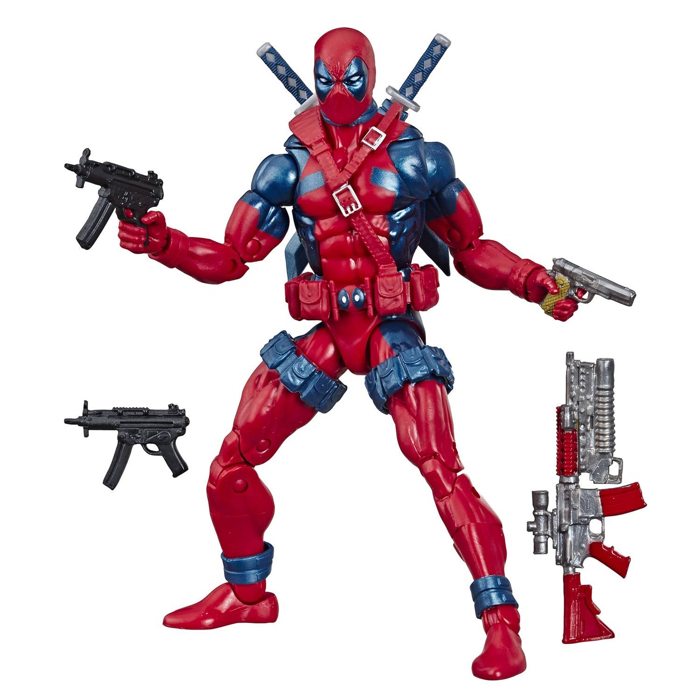 MARVEL LEG 80TH ANN X-FORCE DEADPOOL 6IN DLX AF RERUN