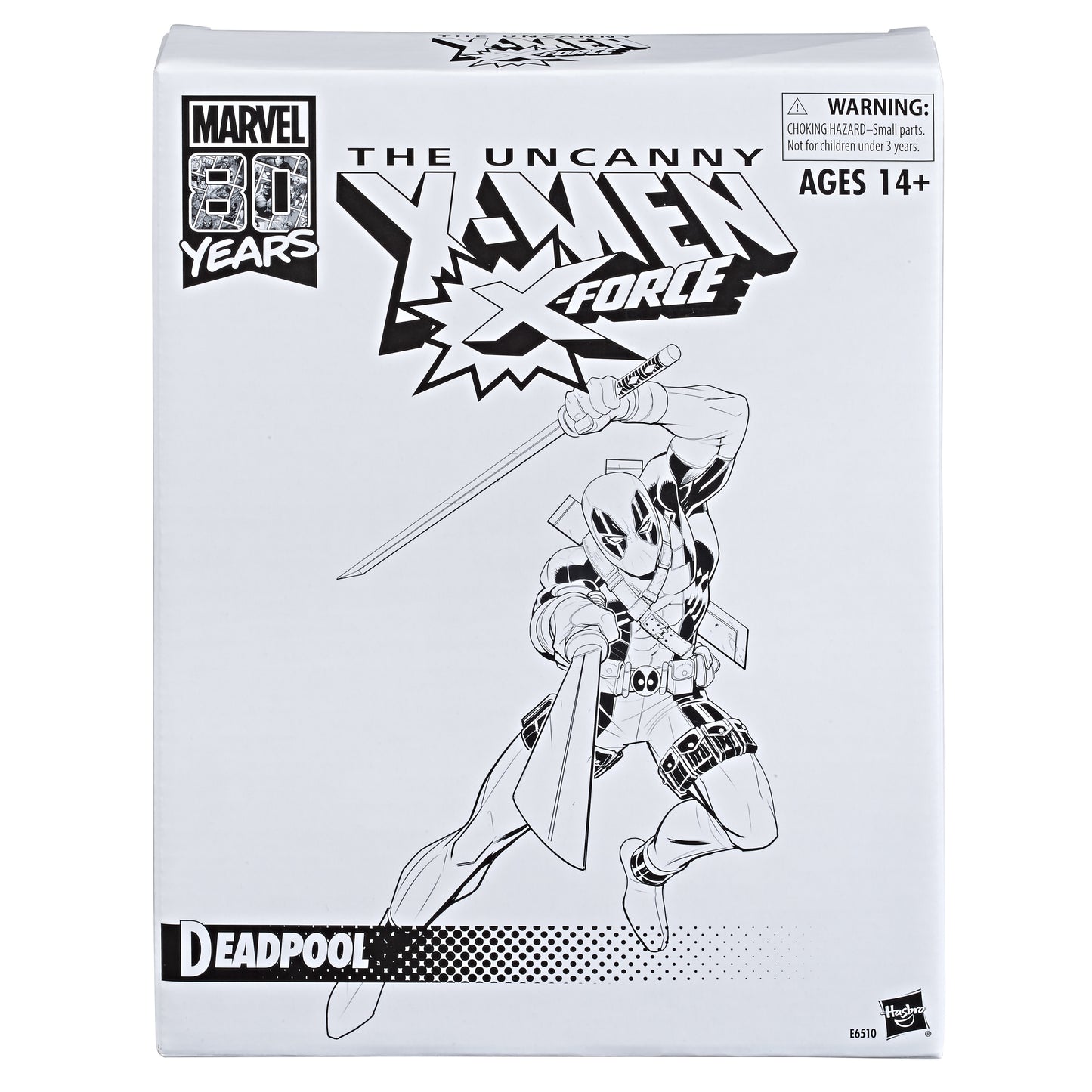 MARVEL LEG 80TH ANN X-FORCE DEADPOOL 6IN DLX AF RERUN