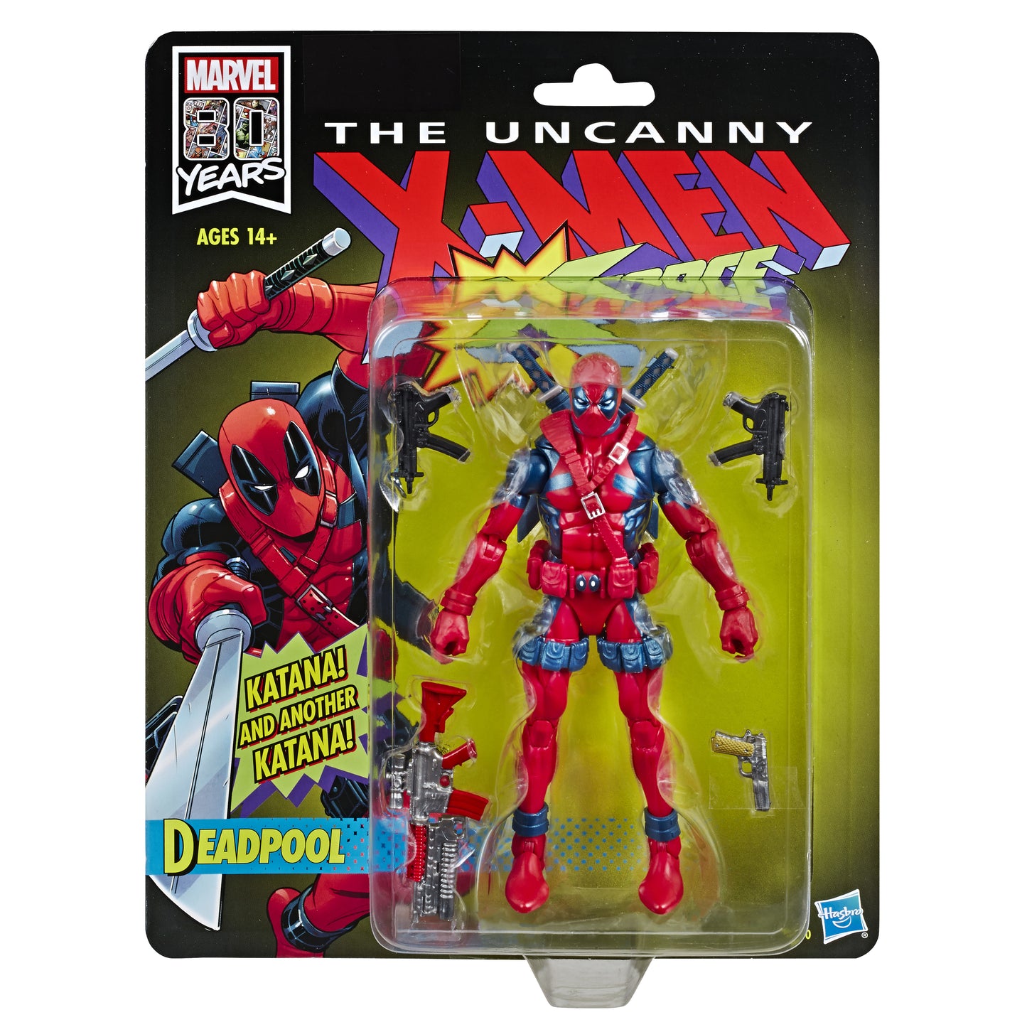 MARVEL LEG 80TH ANN X-FORCE DEADPOOL 6IN DLX AF RERUN