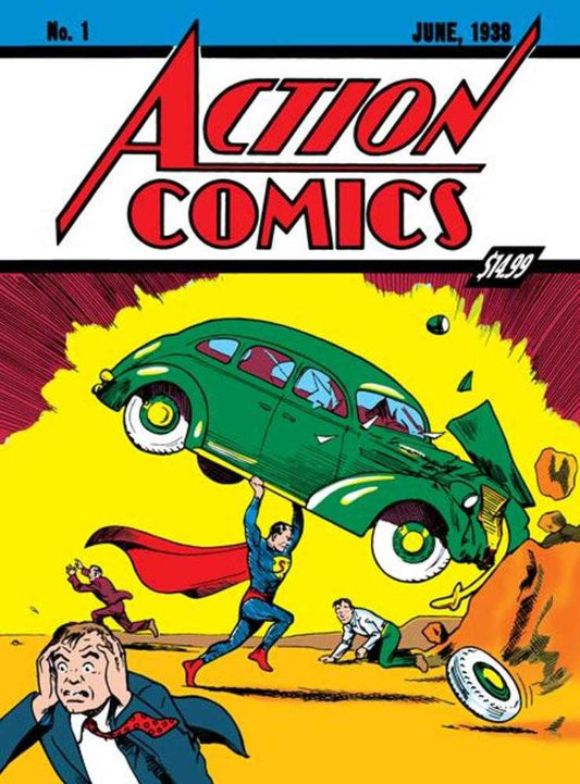SUPERMAN DAY 2025 - ACTION COMICS #1 GOLDEN AGE SIZED FACSIMILE EDITION FOIL