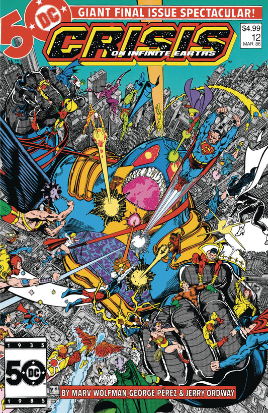 CRISIS ON INFINITE EARTHS #12 FACSIMILE EDITION FOIL