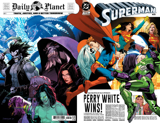 SUPERMAN #25 MORA FOIL