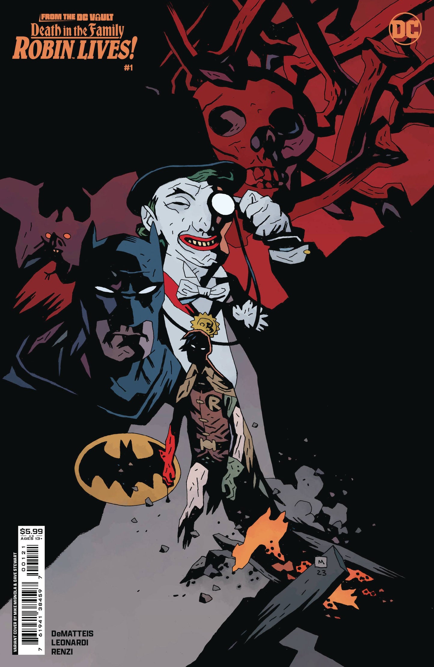 FROM THE DC VAULT DEATH IN THE FAMILY ROBIN LIVES TP