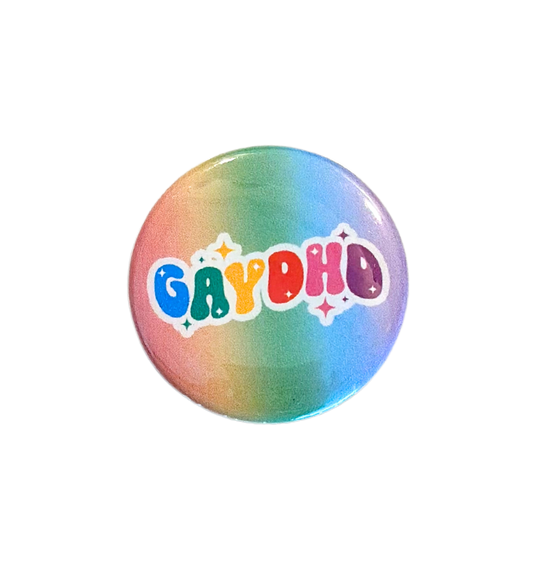 GAYDHD- button pin