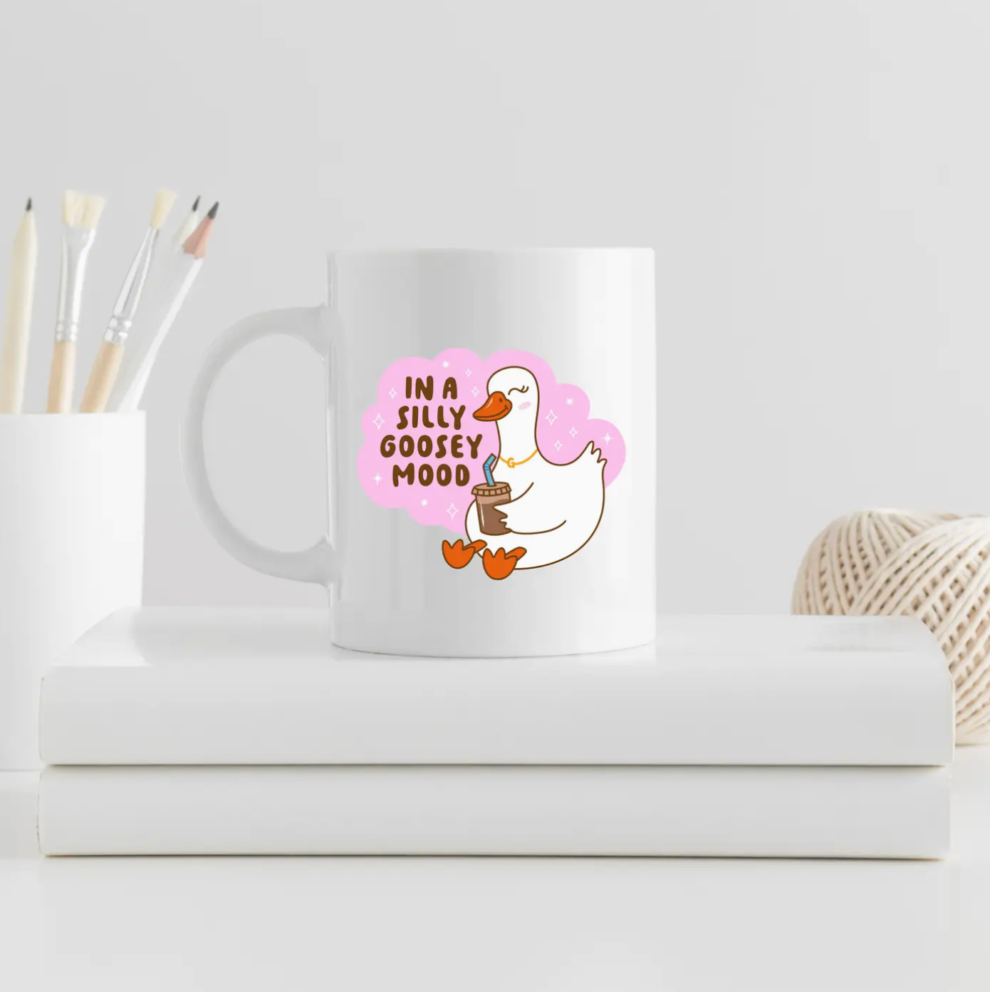 In A Silly Goose Mood Mug | Cup | 11oz | Mental Health