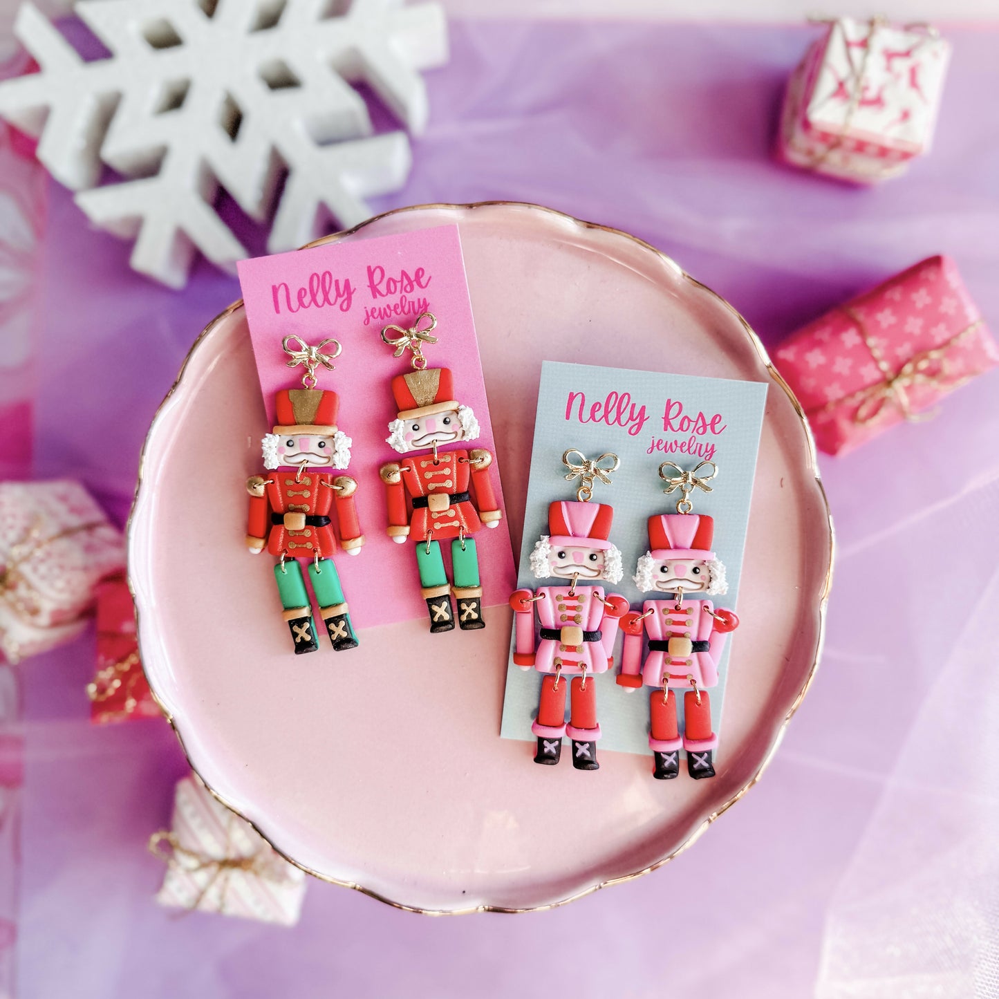NRJ086 Nutcracker Earrings