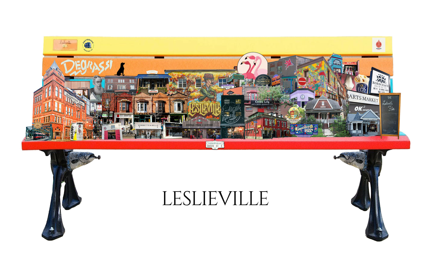 LWCS 03 - 11 x 17 - Framed Leslieville Print