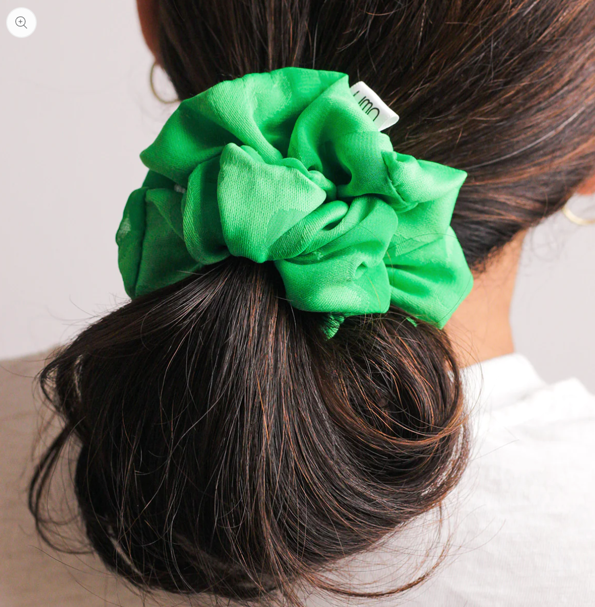 LIMN Chiffon and satin scrunchies