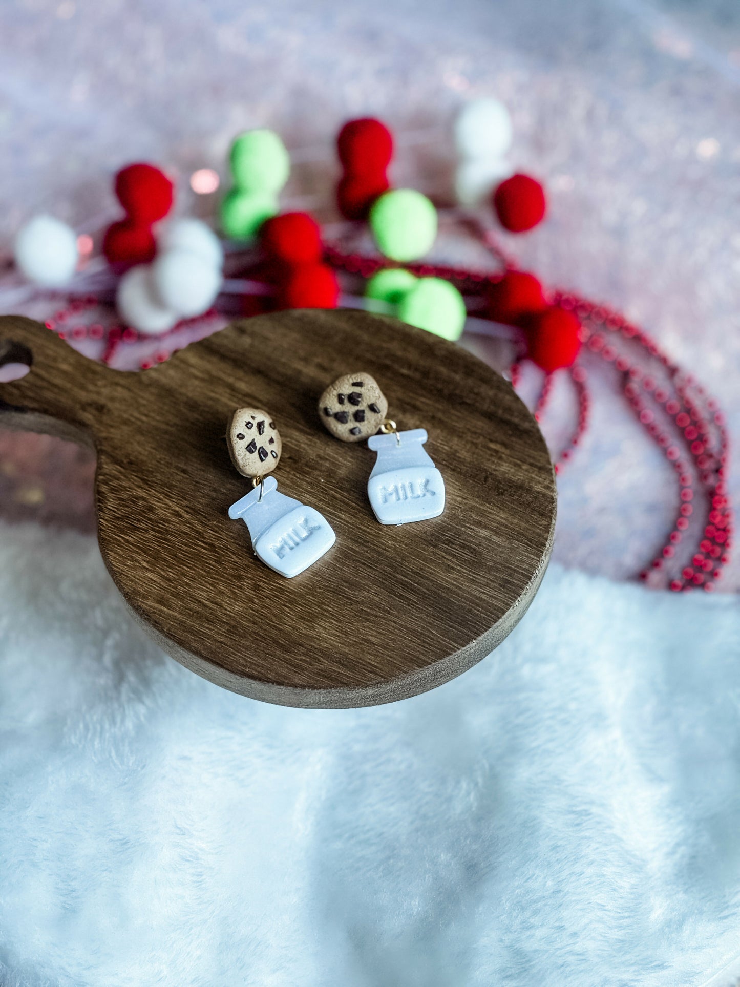 NRJ089 Milk and Cookies Earrings