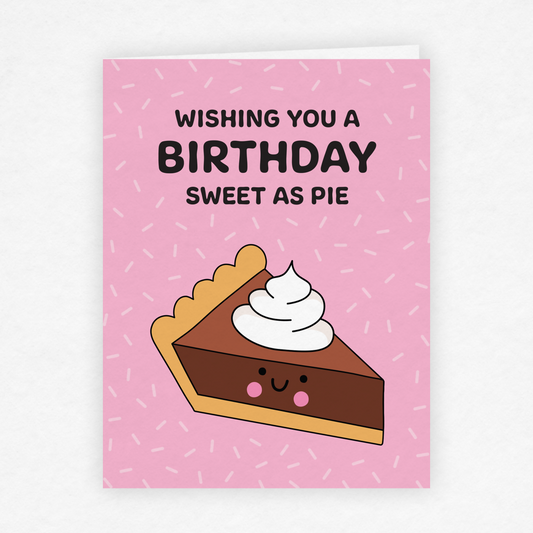 DMB 155 - Birthday Pie Card