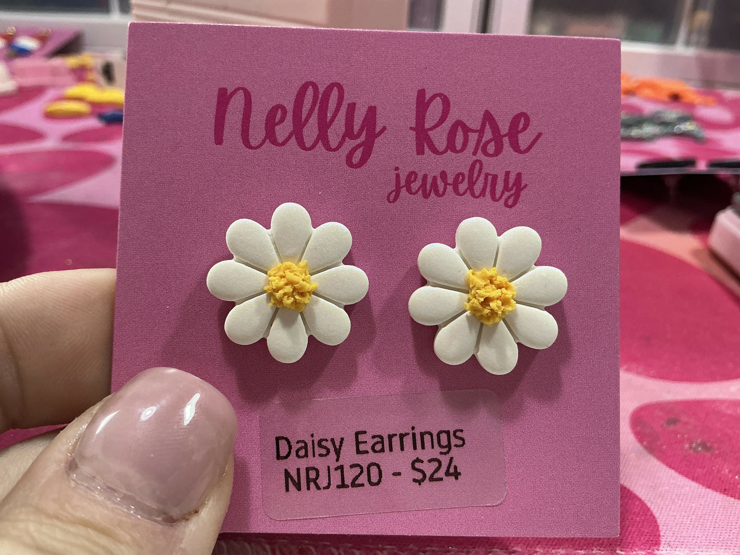 NRJ120 Daisy Studs
