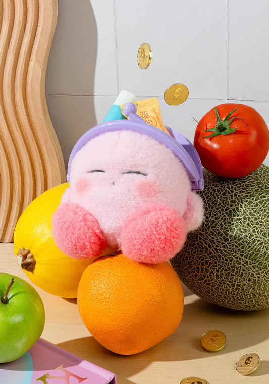 Kirby Fluffy Coin Purse (Sleepy)