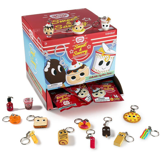 YUMMY WORLD SWEET AND SAVORY BLIND BOX COLLECTIBLE KEYCHAIN SERIES (1 BLIND BAG)