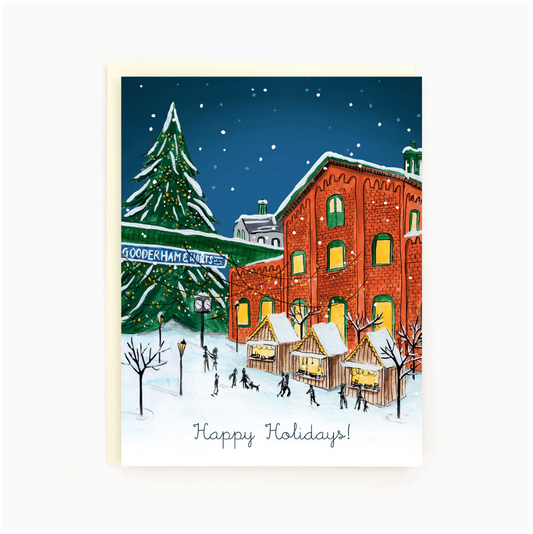 Toronto Distillery District Holiday Greeting Card