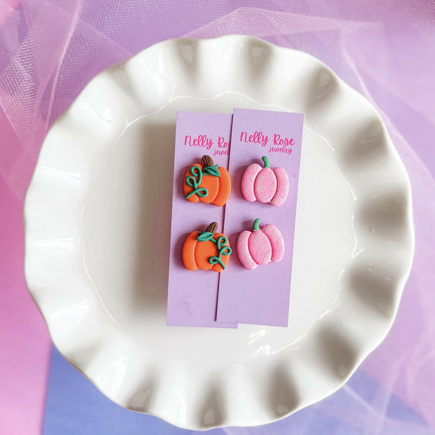 NRJ 084 Pumpkin studs