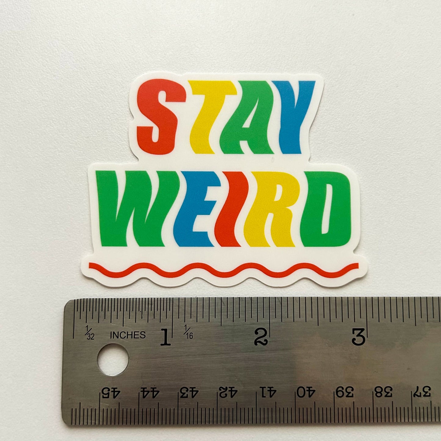 DMB 309 - Stay Weird Vinyl Sticker