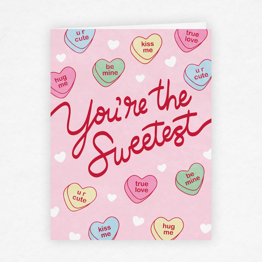 DMB 153 - Sweetest Candy Heart Valentine's Day Card