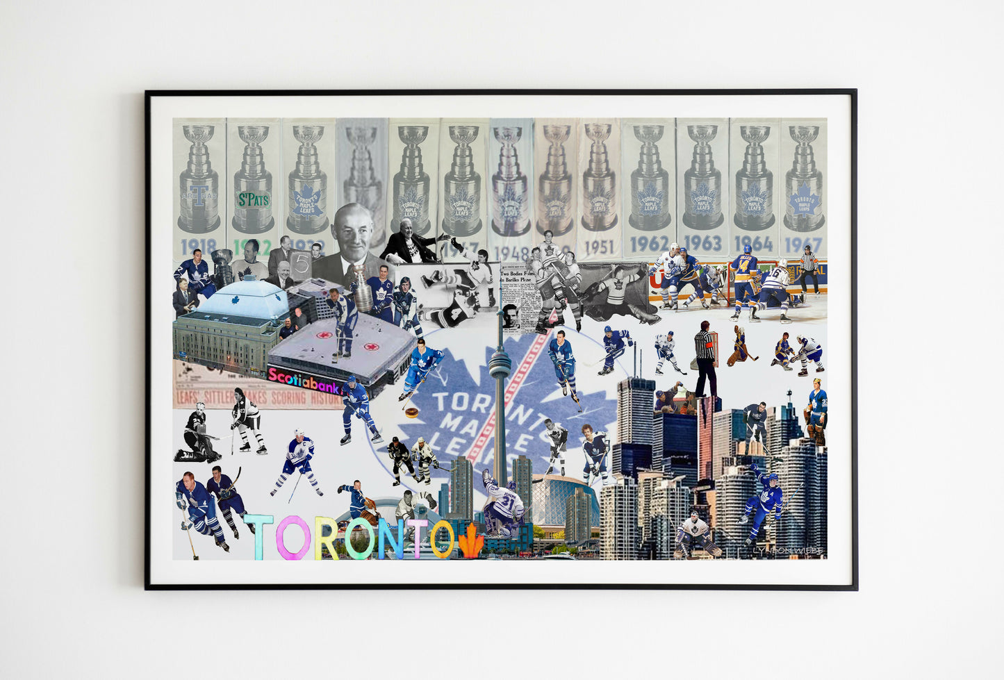 LWCS 23- 8.5 x 11 Maple Leafs Print