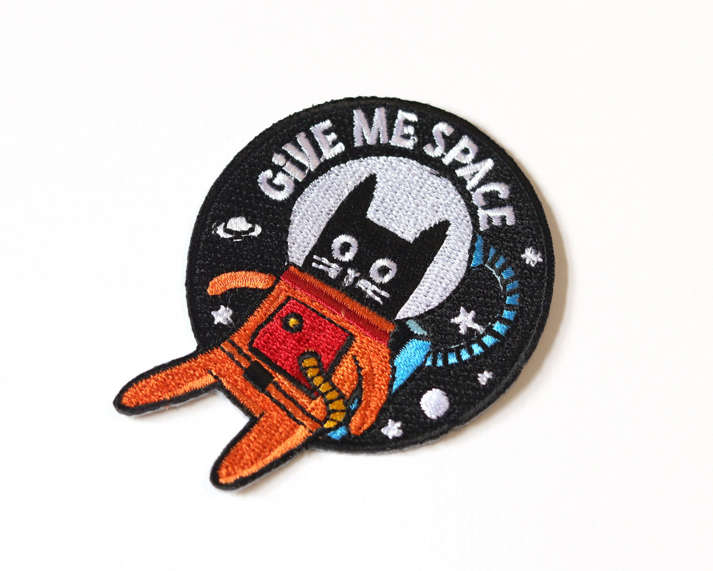 SPL P002 Give me space cat Patch