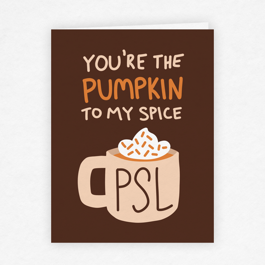 DMB 117 - You’re the Pumpkin to my Spice Anniversary Greeting Card