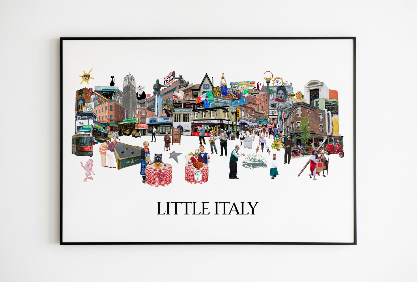 LWCS 21- 8.5 x 11 Little Italy Print