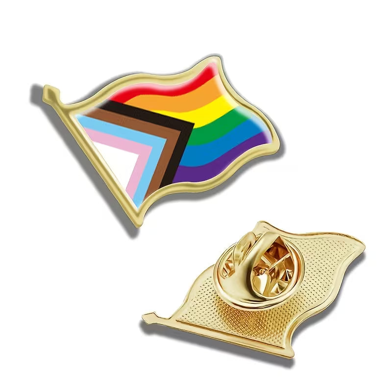 Pride flag pin - Pride progress flag
