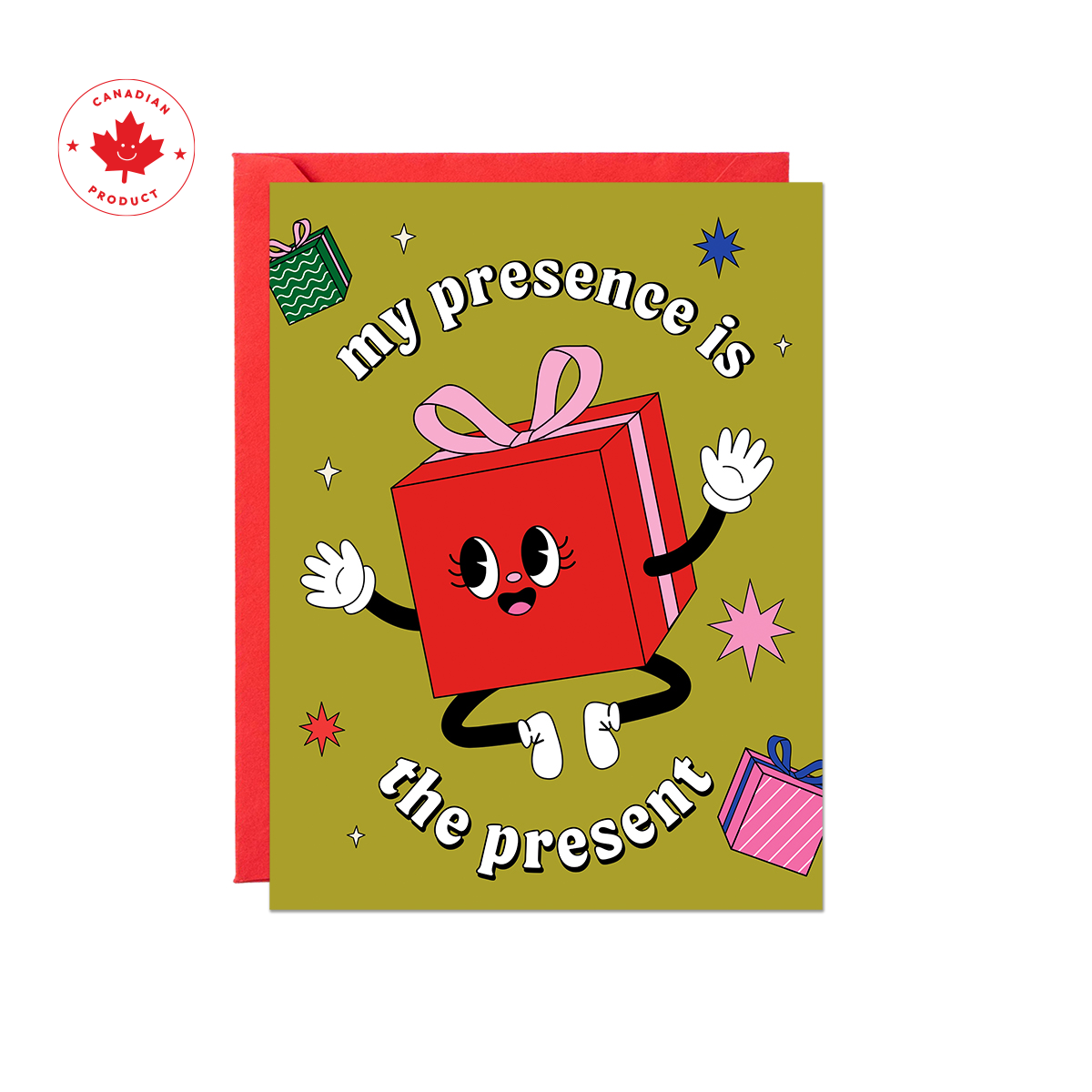 My Presence Present | Christmas Card