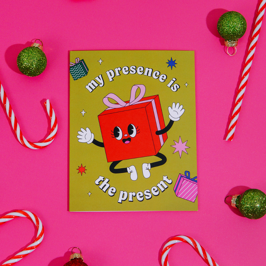 My Presence Present | Christmas Card