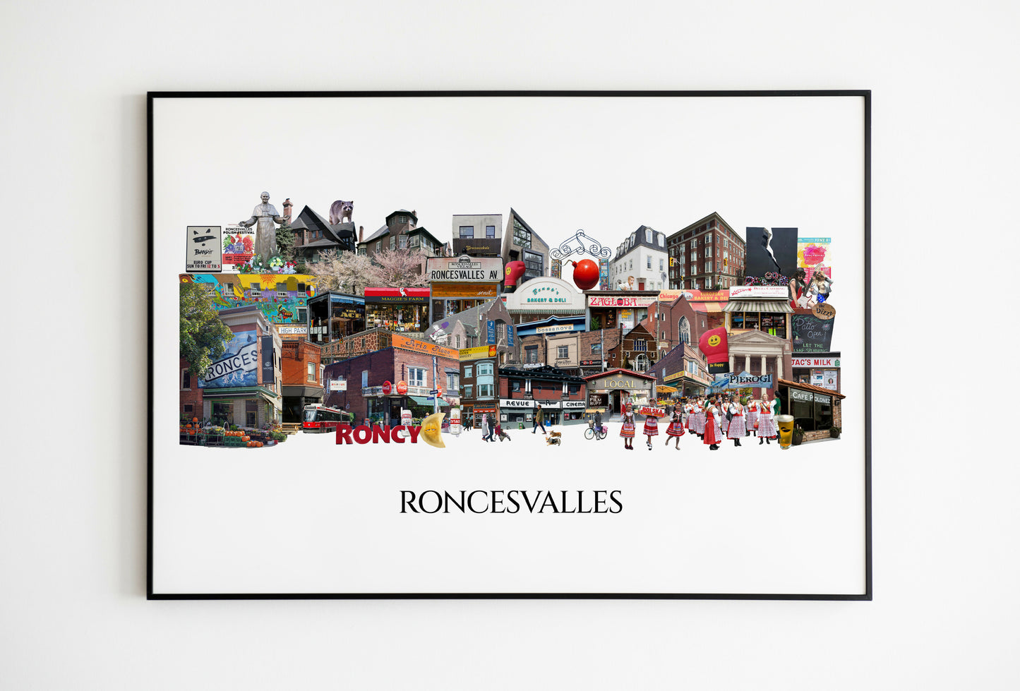 LWCS 28- 8.5 x 11 Roncesvalles Print